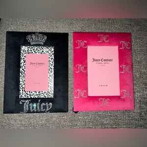 Juicy Couture Black and Pink blinged out bundle